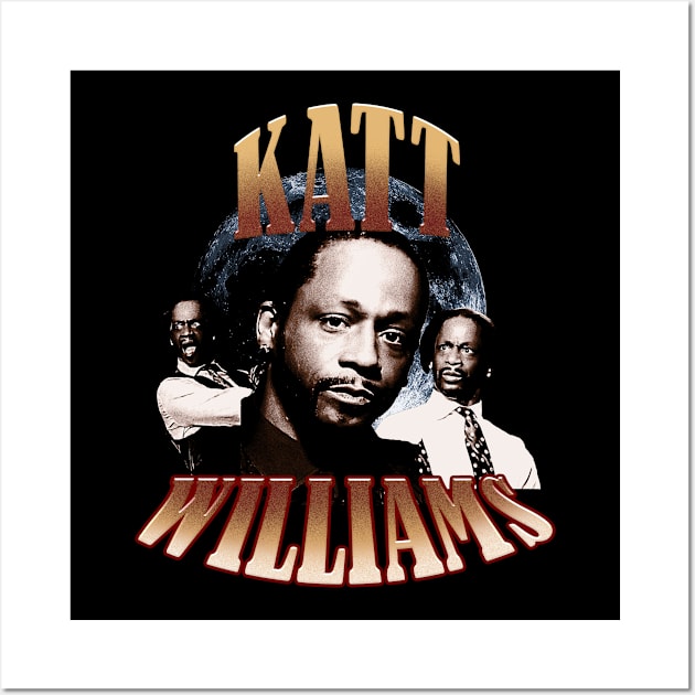 katt williams bootleg vintage design Wall Art by jerrysanji